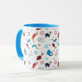 セウス博士 | 1魚2つ星の魚 マグカップ (正面左)