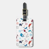 セウス博士 | 1魚2つ星の魚 ラゲッジタグ (正面縦)