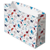 セウス博士 | 1魚2つ星の魚 ラージペーパーバッグ (裏面アングル)