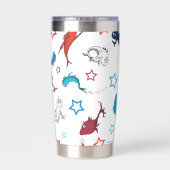 セウス博士 | 1魚2つ星の魚 保温保冷タンブラー (背面)