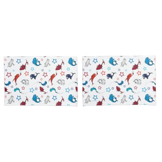 セウス博士 | 1魚2つ星の魚 枕カバー (フロントセット)