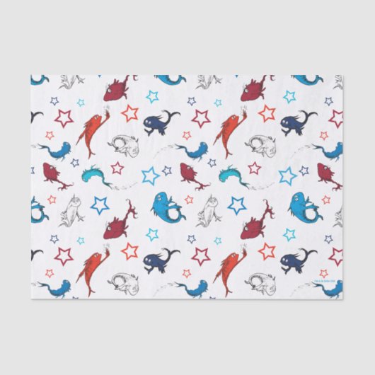 セウス博士 | 1魚2つ星の魚 薄葉紙 (正面)