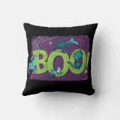 セウス博士 | BOO!ハロウィーングラフィック クッション (裏面)