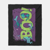 セウス博士 | BOO!ハロウィーングラフィック フリースブランケット (正面)