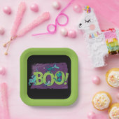 セウス博士 | BOO!ハロウィーングラフィック ペーパープレート (パーティー)