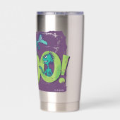 セウス博士 | BOO!ハロウィーングラフィック 保温保冷タンブラー (背面)