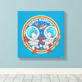 セウス博士 | Cadet One Cadet Two宇宙エクスプローラ キャンバスプリント (インサイチュ (ウッドフロア))