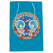 セウス博士 | Cadet One Cadet Two宇宙エクスプローラ ミディアムペーパーバッグ (正面)