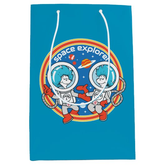 セウス博士 | Cadet One Cadet Two宇宙エクスプローラ ミディアムペーパーバッグ (正面)