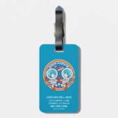 セウス博士 | Cadet One Cadet Two宇宙エクスプローラ ラゲッジタグ (裏面縦)