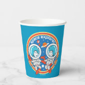 セウス博士 | Cadet One Cadet Two宇宙エクスプローラ 紙コップ (裏面)