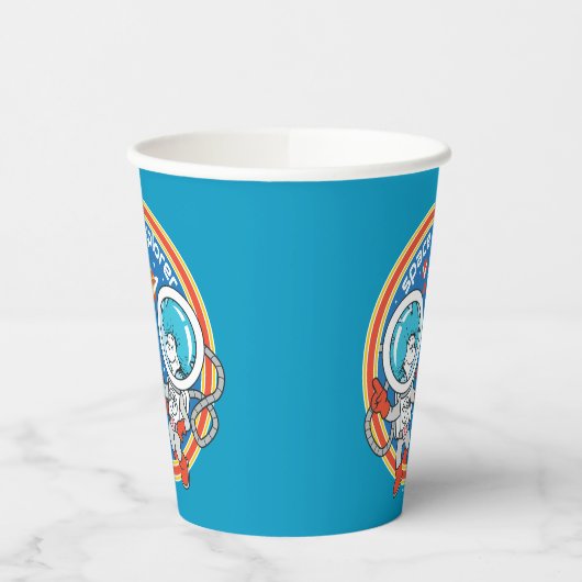 セウス博士 | Cadet One Cadet Two宇宙エクスプローラ 紙コップ (左)