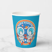 セウス博士 | Cadet One Cadet Two宇宙エクスプローラ 紙コップ (正面)