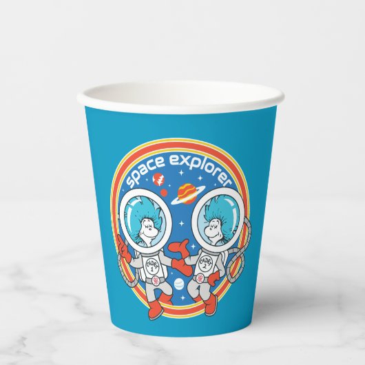 セウス博士 | Cadet One Cadet Two宇宙エクスプローラ 紙コップ (正面)
