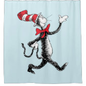 セウス博士 | Cat in the Hat Cat Walk シャワーカーテン (正面)