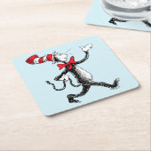セウス博士 | Cat in the Hat Cat Walk スクエアペーパーコースター (アングル)