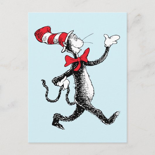 セウス博士 | Cat in the Hat Cat Walk ポストカード (正面)