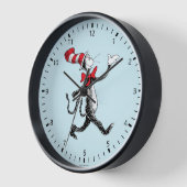 セウス博士 | Cat in the Hat Cat Walk 壁時計 (傾斜)