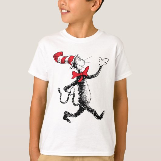 セウス博士 | Cat in the Hat Cat Walk Tシャツ (正面)