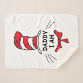 セウス博士 Cat in the Hat - Daddy I シェルパブランケット (正面(横))