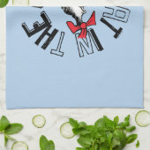 セウス博士 | Cat in the Hat Round Art キッチンタオル (折り畳み)