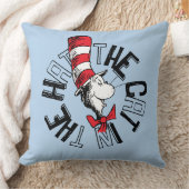 セウス博士 | Cat in the Hat Round Art クッション (ブランケット)