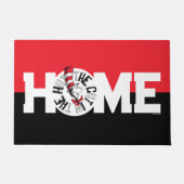 セウス博士 | Cat in the Hat Round Art ドアマット (正面)