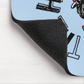 セウス博士 | Cat in the Hat Round Art マウスパッド (コーナー)