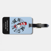 セウス博士 | Cat in the Hat Round Art ラゲッジタグ (裏面横)