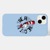 セウス博士 | Cat in the Hat Round Art Case-Mate iPhoneケース (裏面 (横))