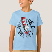 セウス博士 | Cat in the Hat Round Art Tシャツ (正面)