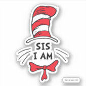 セウス博士 | Cat in the Hat - Sis I am シール (正面)