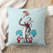 セウス博士 | Cat in the Hat, Thing One & Thing Two クッション (ブランケット)