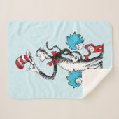 セウス博士 | Cat in the Hat, Thing One & Thing Two シェルパブランケット (正面(横))