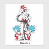 セウス博士 | Cat in the Hat, Thing One & Thing Two シール (シート)