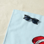 セウス博士 | Cat in the Hat, Thing One & Thing Two ビーチタオル (インサイチュ)