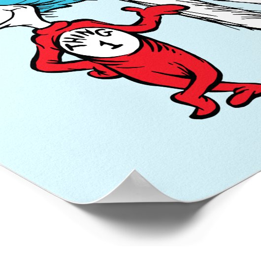 セウス博士 | Cat in the Hat, Thing One & Thing Two ポスター (角)