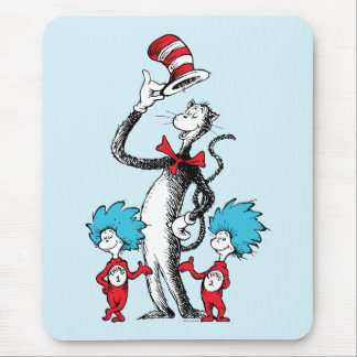 セウス博士 | Cat in the Hat, Thing One & Thing Two マウスパッド