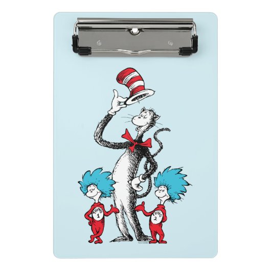 セウス博士 | Cat in the Hat, Thing One & Thing Two ミニクリップボード (正面)