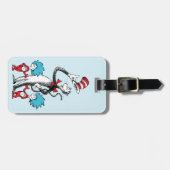 セウス博士 | Cat in the Hat, Thing One & Thing Two ラゲッジタグ (正面横)