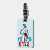 セウス博士 | Cat in the Hat, Thing One & Thing Two ラゲッジタグ (正面縦)