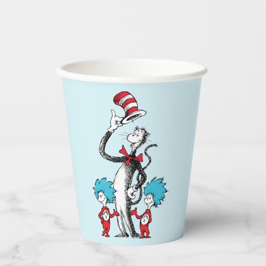 セウス博士 | Cat in the Hat, Thing One & Thing Two 紙コップ (正面)