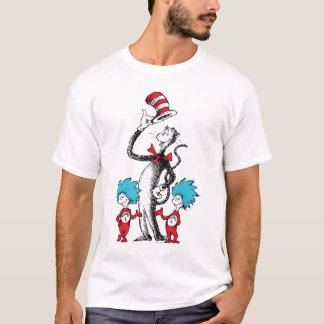 セウス博士 | Cat in the Hat, Thing One & Thing Two Tシャツ