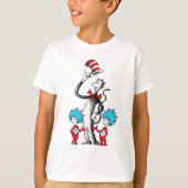 セウス博士 | Cat in the Hat, Thing One & Thing Two Tシャツ (正面)