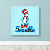 セウス博士 | Cat in the Hat Troubles キャンバスプリント (インサイチュ (ウッドフロア))