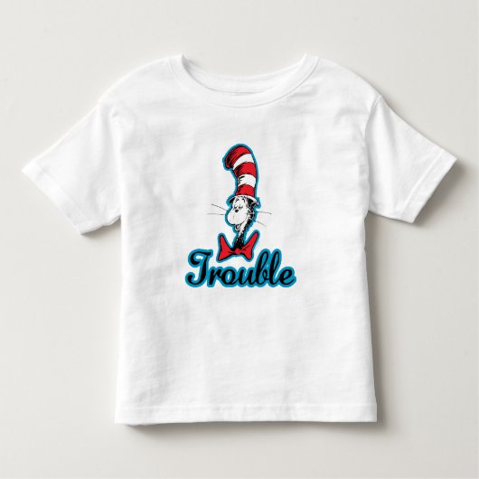 セウス博士 | Cat in the Hat Troubles トドラーTシャツ (正面)