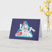 セウス博士 | Cat in the Moon Outer Space Graphic カード (黄色い花)