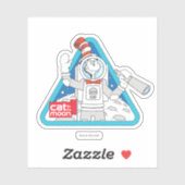 セウス博士 | Cat in the Moon Outer Space Graphic シール (シート)