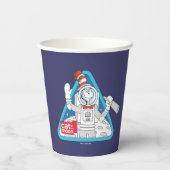 セウス博士 | Cat in the Moon Outer Space Graphic 紙コップ (裏面)