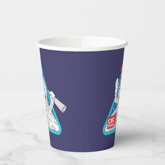 セウス博士 | Cat in the Moon Outer Space Graphic 紙コップ (左)